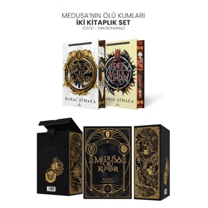 Medusanın Ölü Kumları İki Kitaplık Set (Ciltli Özel Baskı)