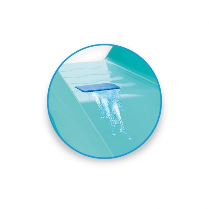 Mey İthalat® 06 233 KATLANABİLİR DALGALI SU KAYDIRAĞI TURUNCU