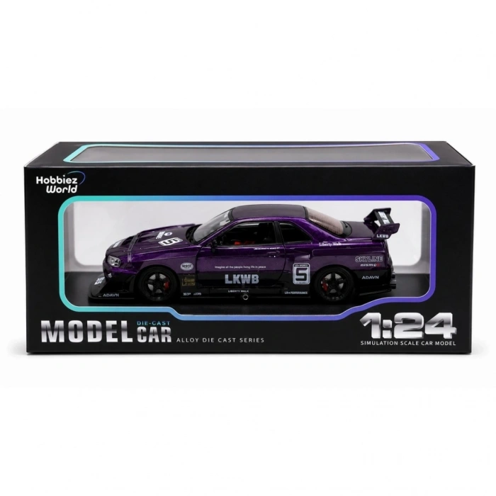 Mey İthalat® 1/24 R34 Modified Edition Model Araba