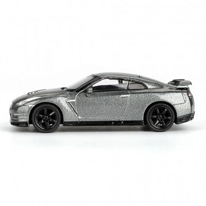 Mey İthalat® 1/64 MODEL ARAÇ GTR Nismo R35 CRS Version Dark Metal