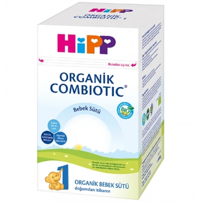 Mey İthalat®   1 Organik Combiotic Bebek Sütü 800 Gr