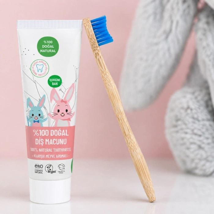 Mey İthalat® %100 Doğal Diş Macunu Baby&Kids 50 ml