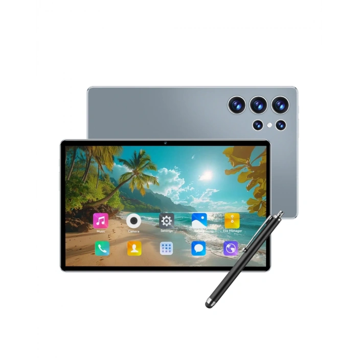 Mey İthalat® 10.1 İnç Android Tablet 16GB RAM 1TB Depolama Klavyeli Tablet Seti