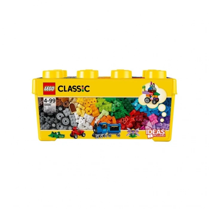 Mey İthalat® 10696   Clic Orta Boy Yaratıcı Yapım Kutusu 484 parça 4-99 yaş