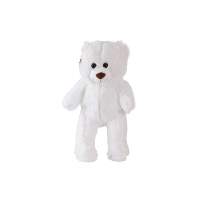 Mey İthalat® 1216B PUFFY SALAŞ AYI 45 CM BEYAZ