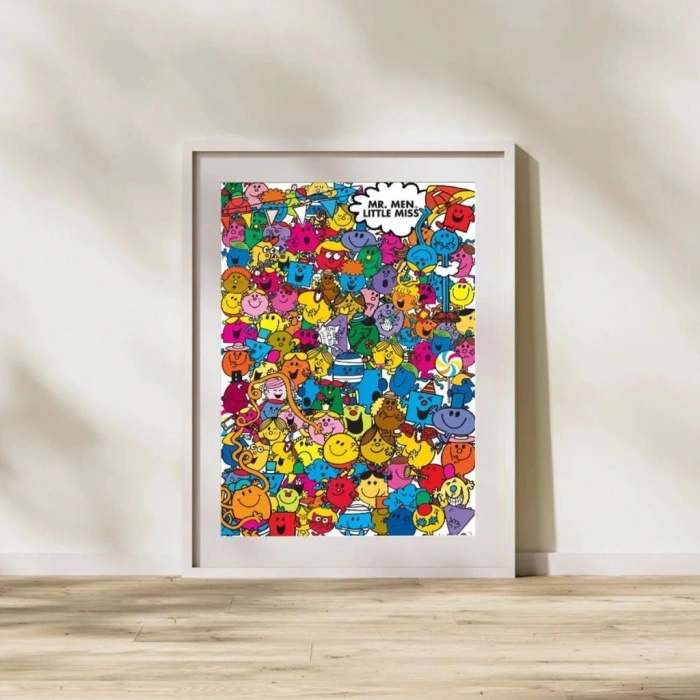 Mey İthalat® 14451 PUZZLE 500 MR MEN LİSANSLI 500 PARÇA YETİŞKİN PUZZLE