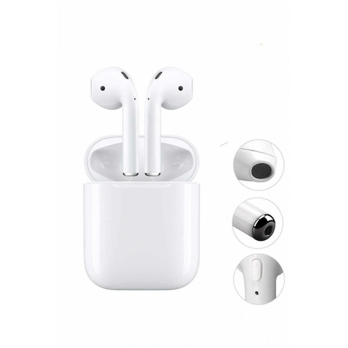 Mey İthalat® 2. Nesil Bluetooth Android ve İOS Uyumlu Kablosuz Kulaklık Çağrı Cevaplama