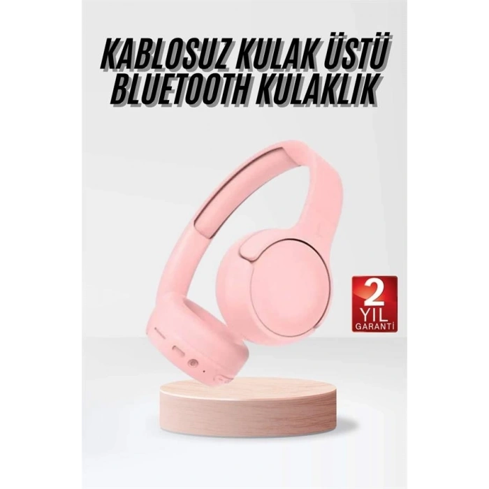 Mey İthalat® 2025 Model Kulak Üstü Bluetooth Hoparlör ANC Özellikli