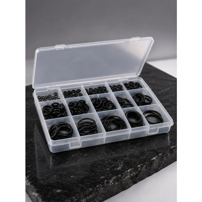 Mey İthalat® 225 PCS O-Ring Conta Seti Profesyonel Tamir, Bakım ve Sızdırmazlık Çözümü