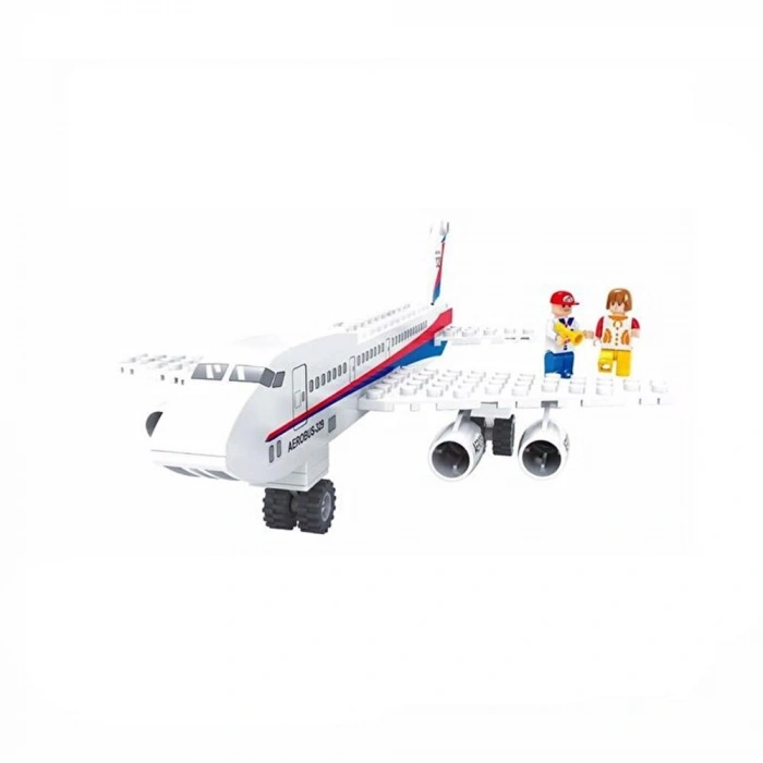 Mey İthalat® 25301 78 Parça Yolcu Uçağı