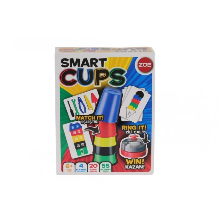 Mey İthalat® 26005 SMART CUPS KUTU OYUNU
