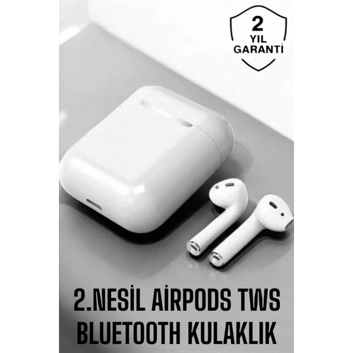 Mey İthalat® 2.Nesil TWS Bluetooth Kulaklık Yüksek Ses Kaliteli Yeni Nesil