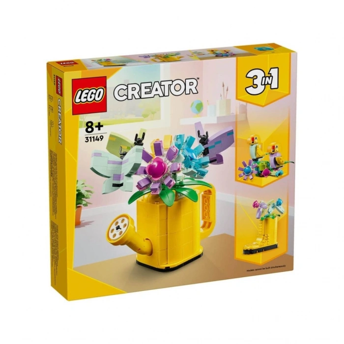 Mey İthalat® 31149  ® Creator 3’ü1 arada Sulama Kabında Çiçekler 420 parça +8 yaş