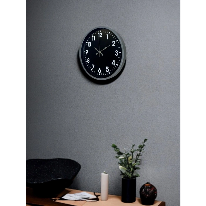 Mey İthalat® 36 Cm Asil Dekoratif Duvar Saati