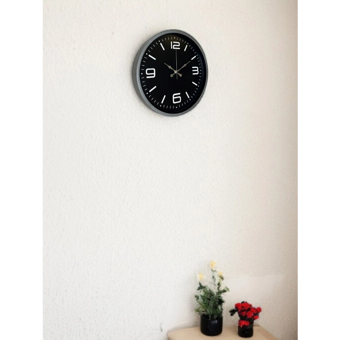 Mey İthalat® 36 Cm Modern Dekoratif Duvar Saati