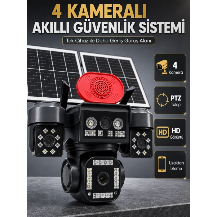 Mey İthalat® 360° Hareket Kabiliyetine Sahip Motorlu PTZ Kamera ile Akıllı Takip ve Geniş Görüş Deneyimi