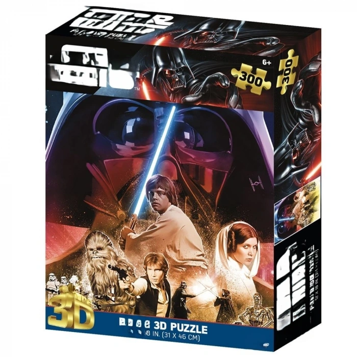 Mey İthalat® 3D Clic Puzzle 300 Parça