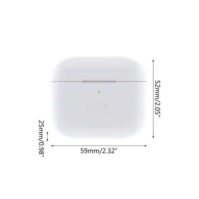 Mey İthalat® 3.Nesil İOS Android Uyumlu Bluetooth 5.0 Beyaz Çağrı Cevaplama Yeni Nesil
