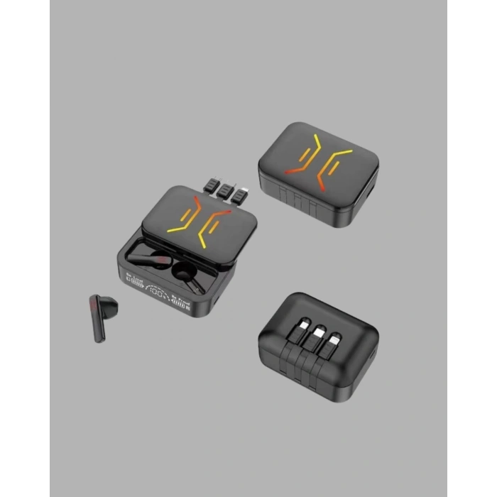 Mey İthalat® 3’ü 1 Arada Kablolu ve Kablosuz Bluetooth 5.3 Kulaklık