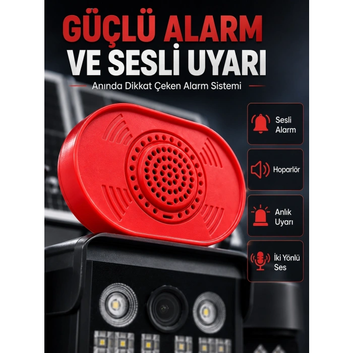 Mey İthalat® 4 Farklı Kamera Modülü ile Aynı Anda Daha Geniş Alanları Görüntüleyebilen Akıllı Güvenlik Sistemi