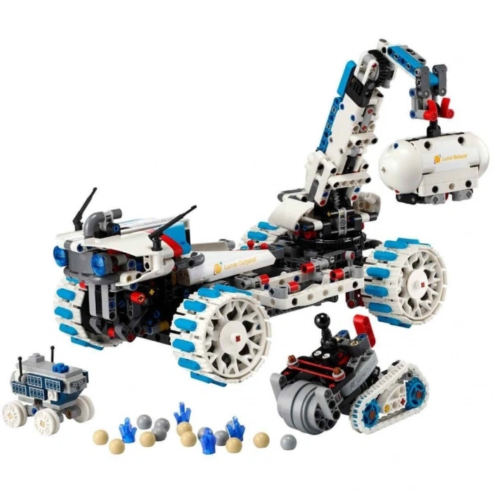 Mey İthalat® 42211   Technic Lunar Outpost Ay Gezgini Uzay Aracı 1082 parça +10 yaş