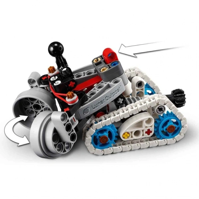 Mey İthalat® 42211   Technic Lunar Outpost Ay Gezgini Uzay Aracı 1082 parça +10 yaş