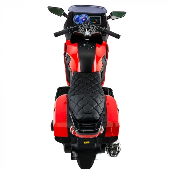 Mey İthalat®   438A XMX-316 Ledli Akülü Motor 12 Volt Kırmızı