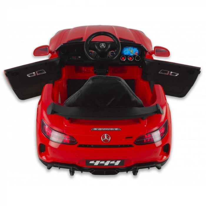 Mey İthalat®  444 Sport Akülü 12V Kırmızı Araba