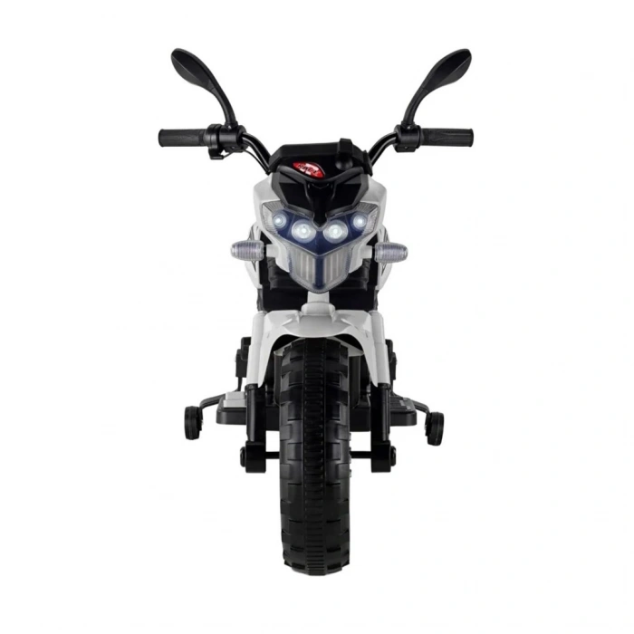 Mey İthalat® 447 Motocross Akülü Motosiklet Beyaz