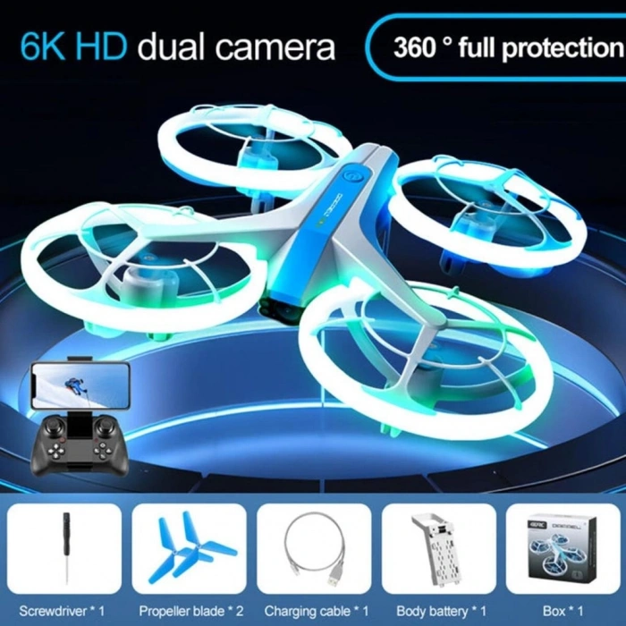 Mey İthalat® 4D-V33 LED IŞIKLI DRON