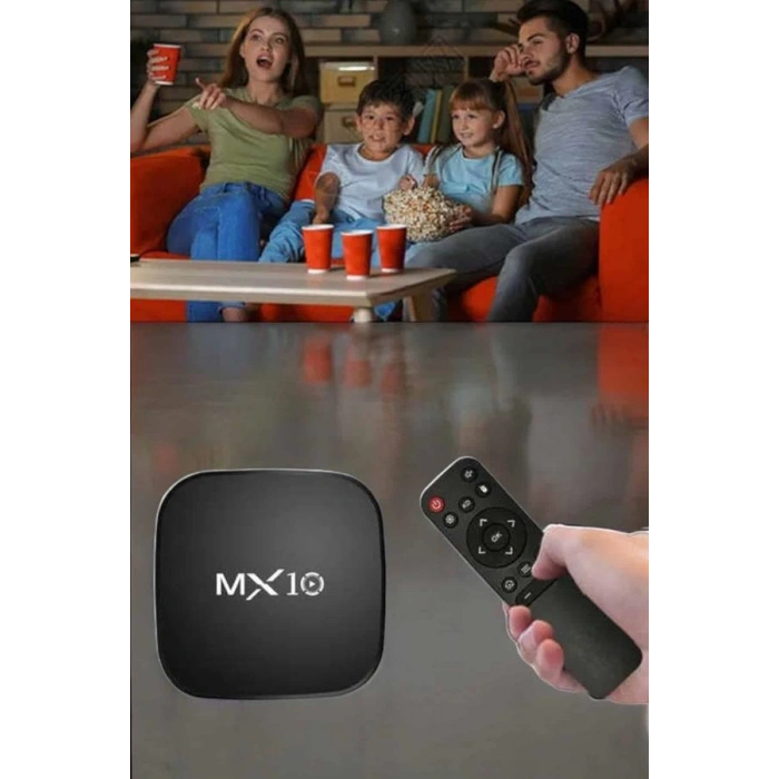 Mey İthalat® 4K TV Uyumlu HD Çözünürlüklü Mx Box S 8 GB