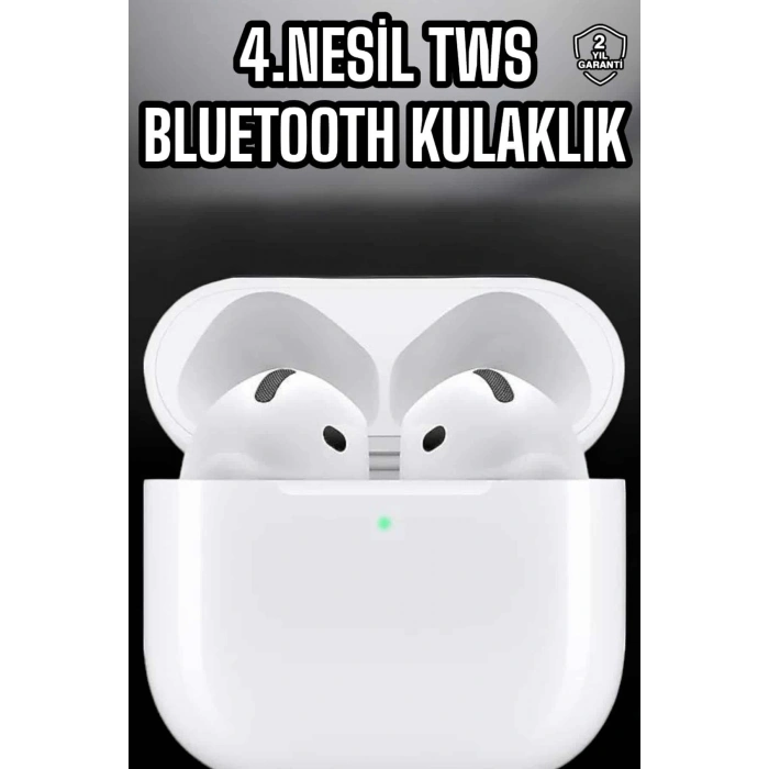 Mey İthalat® 4.Nesil Kaliteli TWS Android ve İOS Uyumlu Mikrofonlu Kulaklık