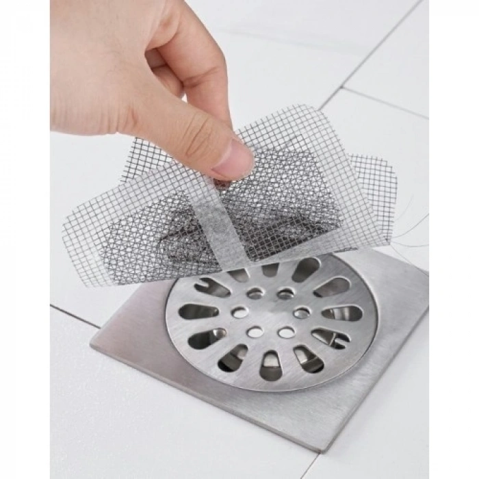 Mey İthalat® 50 Adet Banyo Gider Süzgeci, Sineklik Tamir Kiti