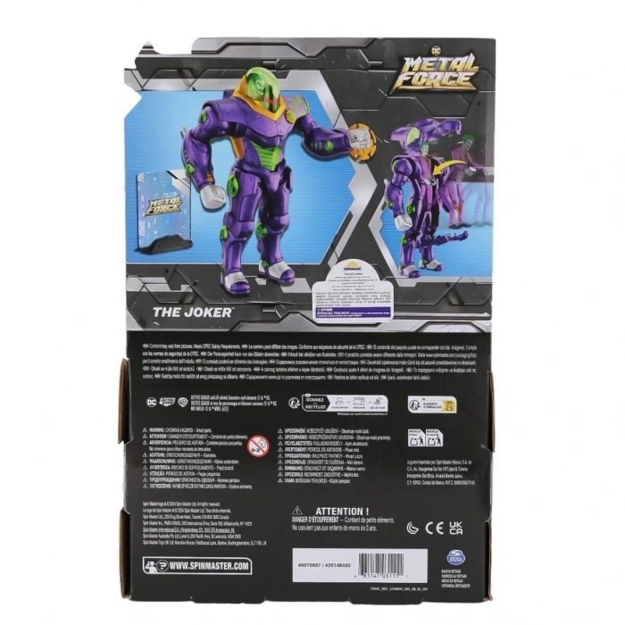 Mey İthalat®  6070887 31111 DC Metal Batman Force Figür Seti