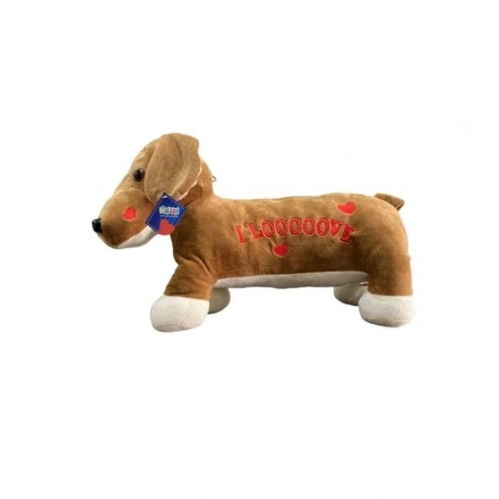 Mey İthalat® 62203 PELUŞ 45 CM AŞIK KÖPEK YASTIK -HLY