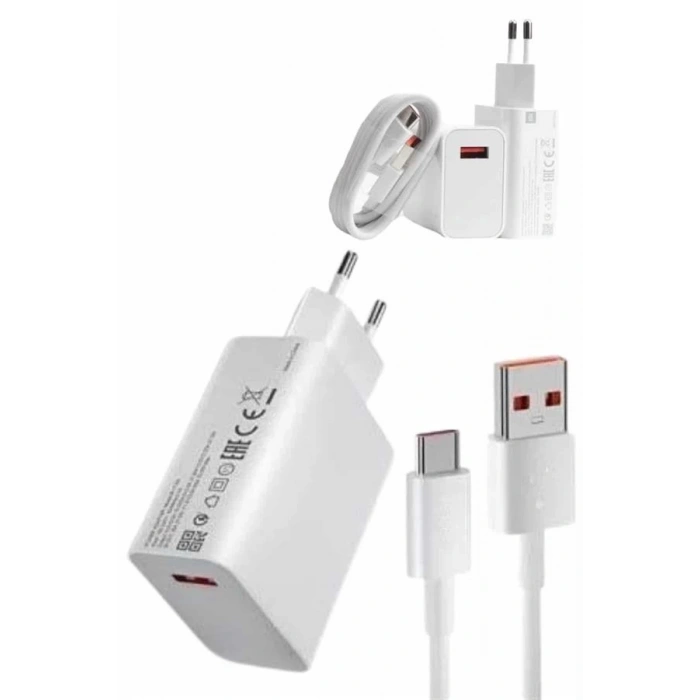 Mey İthalat® 67W Hızlı Şarj Yüksek Voltaj Korumalı Type C Şarj Adaptörü