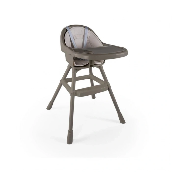 Mey İthalat® 7569 OYUNCAK-PREMİUM MAMA SANDALYESİ-STONE GRİ