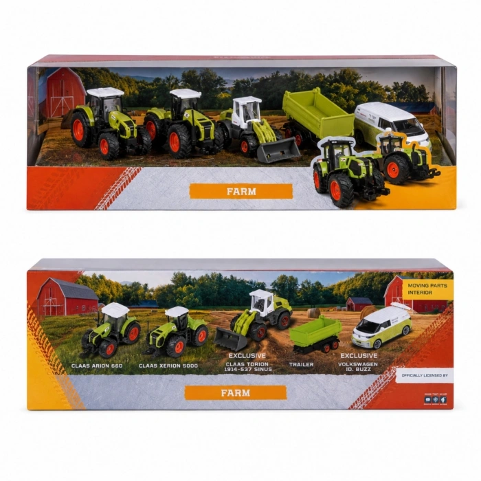 Mey İthalat® 8503105002 Claas Farm 5 Pieces Giftpack (adet fiyatıdır)