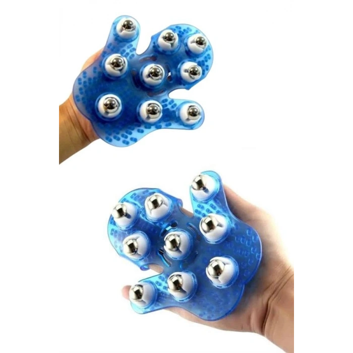 Mey İthalat® 9 BİLYELİ MASAJ ELDİVENİ