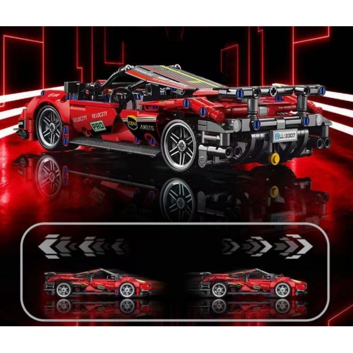 Mey İthalat® 9055-7  TOYSE TOYS BRİCKS SPEED KIRMIZI -EKN