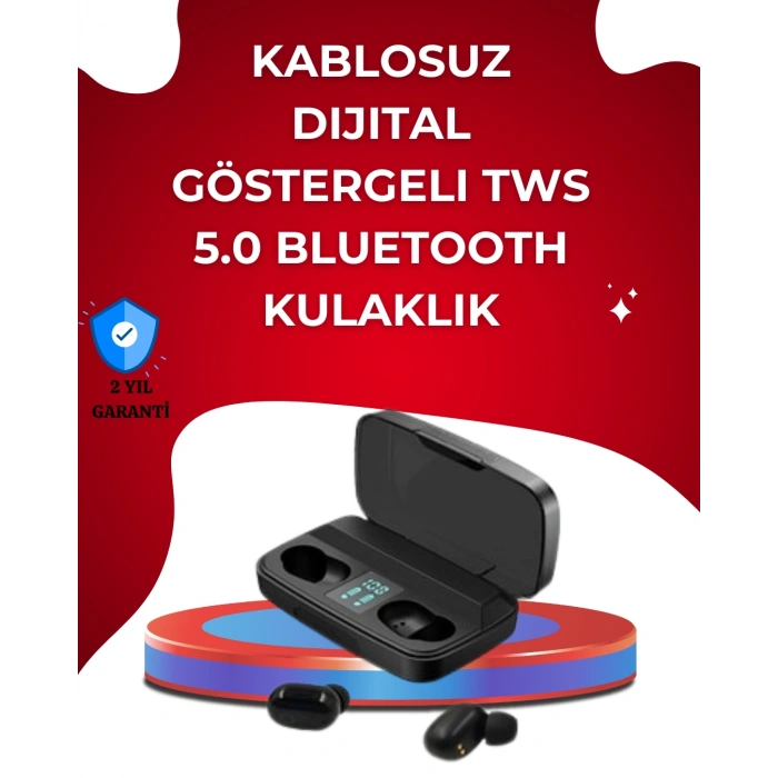 Mey İthalat® ABS Gövdeli, Hafif ve Uzun Ömürlü Bluetooth Kulaklık