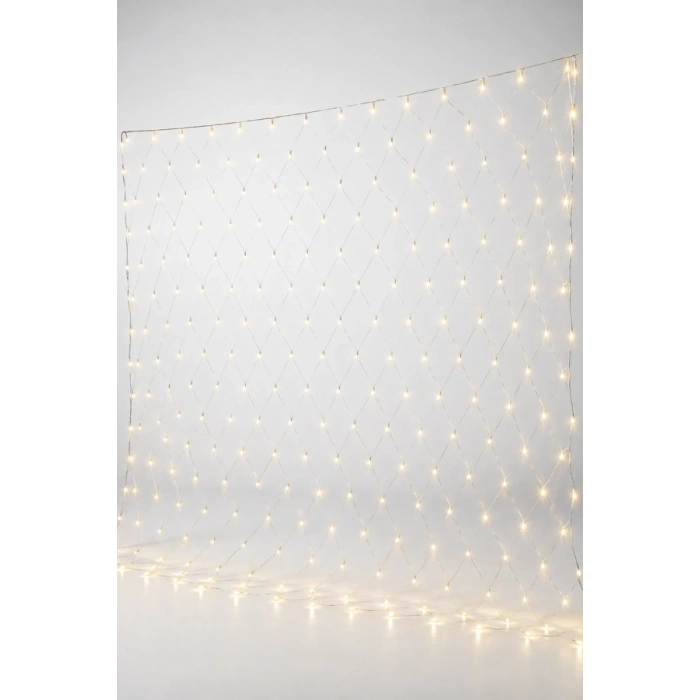 Mey İthalat® Ağ Şeklinde LED File Işık Dekoratif Ortam Aydınlatma Bahçe Balkon Süsü