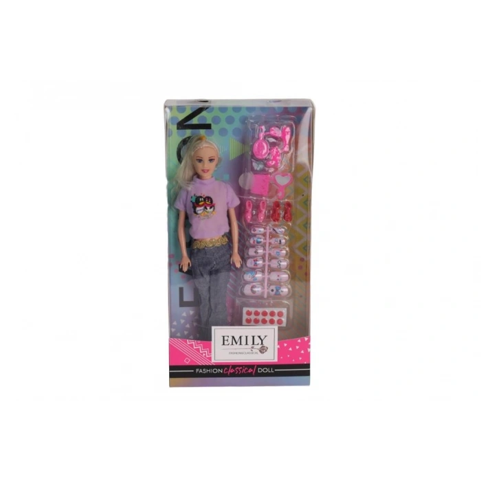 Mey İthalat® AGH 527 TIRNAK SETLİ BEBEK