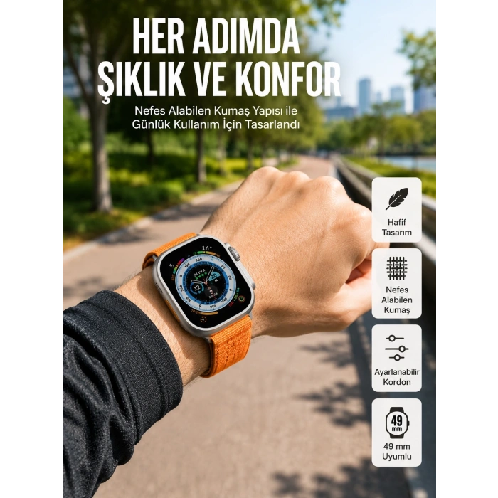 Mey İthalat® Akıllı Saat Amoled Ekran Bluetooth Bağlantılı Özel Tasarım Unısex