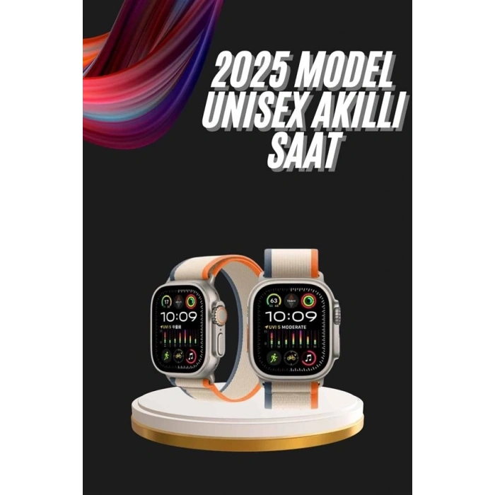 Mey İthalat® Akıllı Saat Kol Saati Android ve İOS Uyumlu Nabız Ölçer Sesli Asistan
