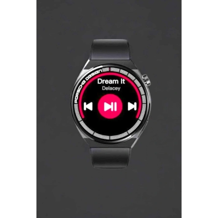 Mey İthalat® Akıllı Saat Nabız Sensörlü Bildirim Görebilen Spor Modları GPS Takibi