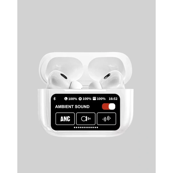 Mey İthalat® ANC Bluetooth Kulaklık – Dokunmatik, Powerbank Kutulu, Akıllı Sensörlü