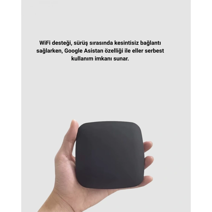 Mey İthalat® Android Auto Kablosuz Adaptör Bluetooth 5.0 ve 5.8GHz WiFi Destekli Yeni Nesil