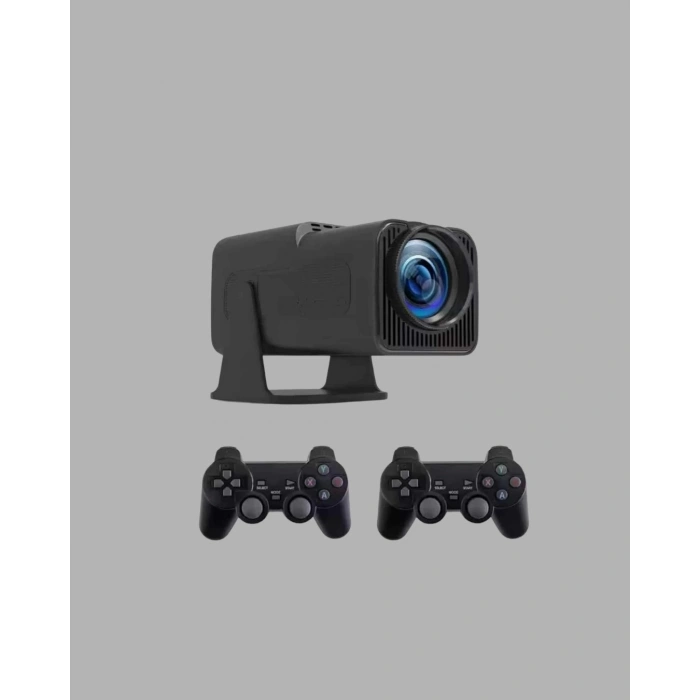 Mey İthalat® Android Projeksiyon Game Box – 1280x720p HD Çözünürlük, Bluetooth,HDMI ve USB Girişli
