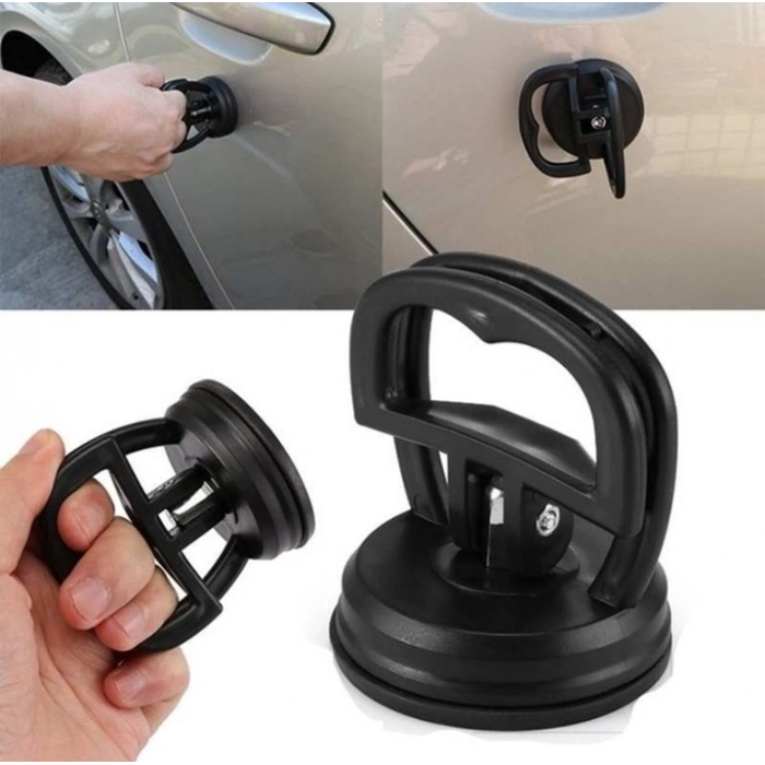 Mey İthalat® Araç Göçük Giderici Mini Vantuz Siyah